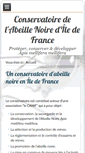 Mobile Screenshot of abeille-noire.org